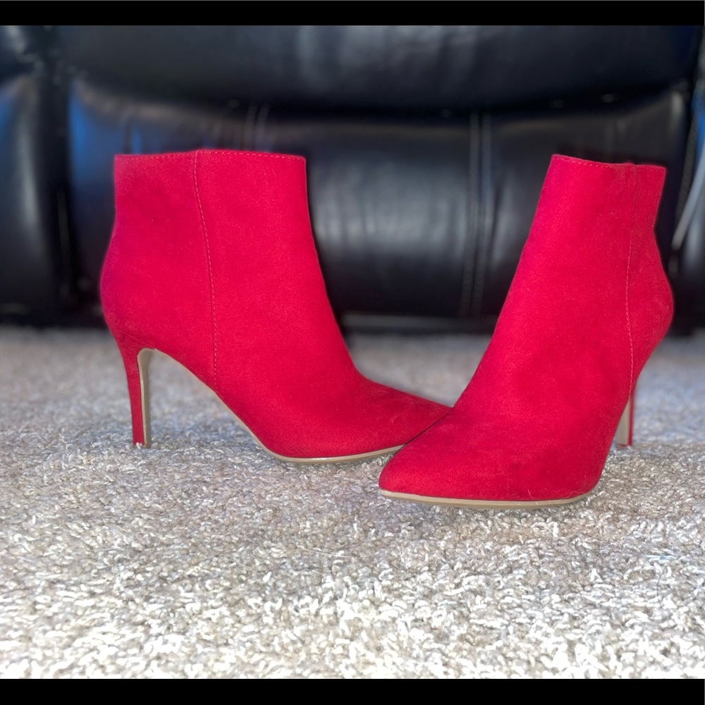 Red Velvet Booties